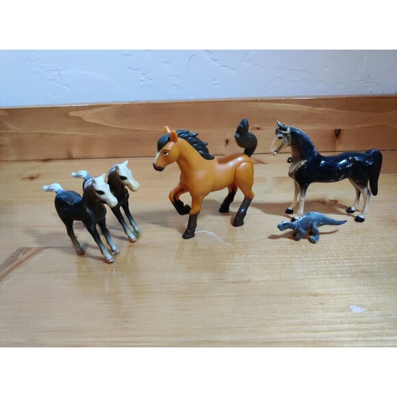 McDonald's Other - 2020 McDonald's Happy Meal Toy Spirit Riding Free Toy Plus +3 + Dino Lot